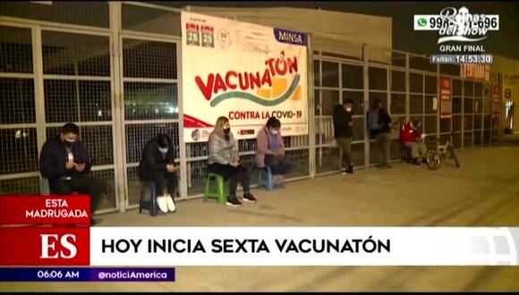 Hoy inicia sexta Vacunatón en el país