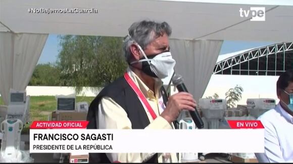 Francisco Sagasti sobre la vacuna peruana