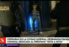 Desarticulan banda de préstamos gota a gota en Cusco (VIDEO)