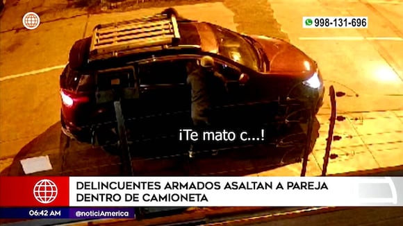 Pueblo Libre: asaltan a pareja dentro de camioneta