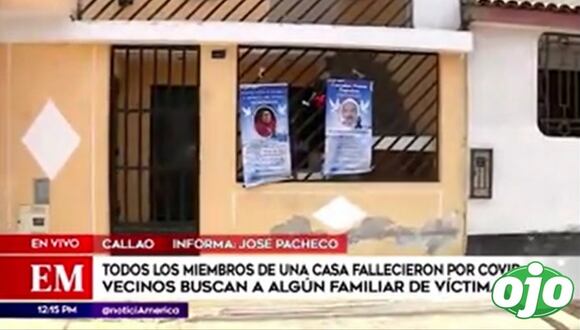 Callao: Todos los miembros de una familia por Covid-19 | Diario OJO