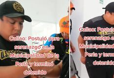 Callao: Dio examen para ser serenazgo y terminó detenido por tener tres requisitorias