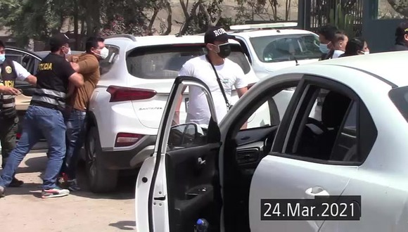 Desarticulan banda que asaltaba en obras de construcción de Miraflores, La Molina y Surco. (Video:PNP)