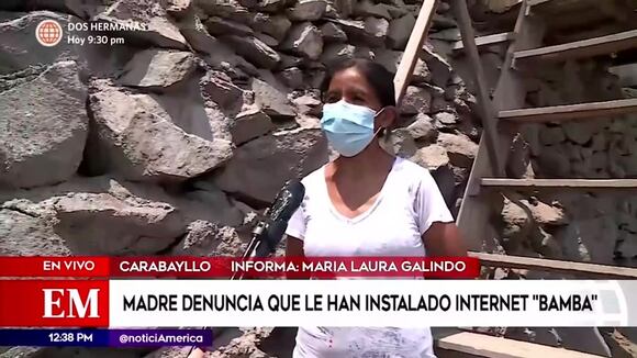 Instalan internet bamba en Carabayllo - Ojo
