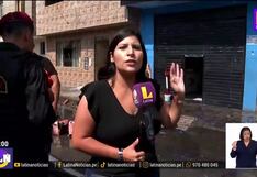 San Borja: incendio de grandes proporciones deja cinco personas afectadas (VIDEO)