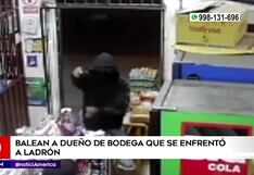 La Victoria: Disparan en la cara a dueño de bodega tras resistirse al robo (VIDEO)