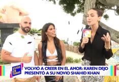 Karen Dejo y el día que conoció a su novio canadiense: “Cuando nos miramos hubo como un flechazo” (VIDEO)