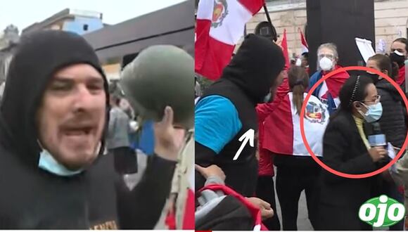 Reportera de América TV agredida | diario OJO