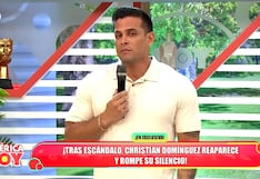 Janet Barboza a Christian Domínguez: “Tu vida personal no va a afectar una amistad” (VIDEO)