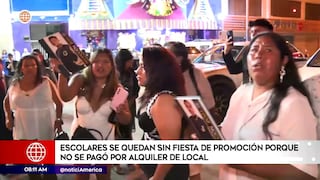 Más de 40 alumnos del Callao se quedaron sin fiesta de promoción (VIDEO)