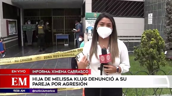 Hija de Melissa Klug denunció a su pareja por agresión física