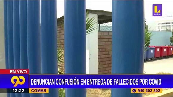 Familiares denuncian que hospital confundió fallecidos de COVID-19 en Comas