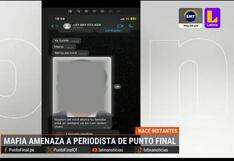 Periodista de Punto Final es amenazado por mafia de certificados: “Ya fuiste, soplón” | VIDEO