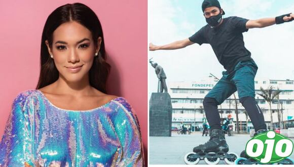Jazmín Pinedo cumple promesa y paga ciclo completo a joven patinador que fue víctima de robo | Diario OJO