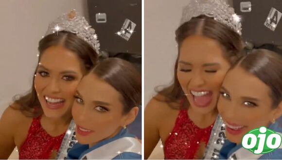 Janick Maceta comparte video con la Miss Universo mexicana tras la coronación | OJO