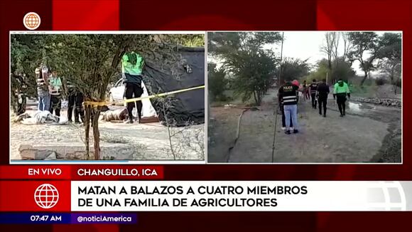 Ica: matan a balazos a agricultores