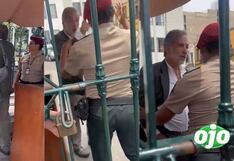 Asesor de Fuerza Popular empujó y amenazó a policías tras no respetar normas de ingreso al Congreso