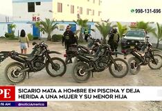 Disparan a hombre frente a su familia en una piscina de Ventanilla (VIDEO)