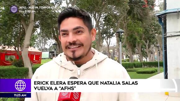 Erick Elera espera volver a trabajar con Natalia Salas