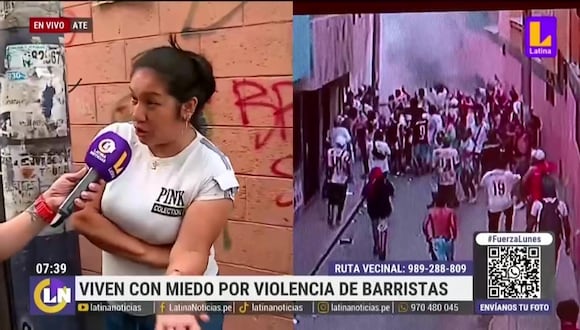 Vecinos viven con miedo por violencia de barristas