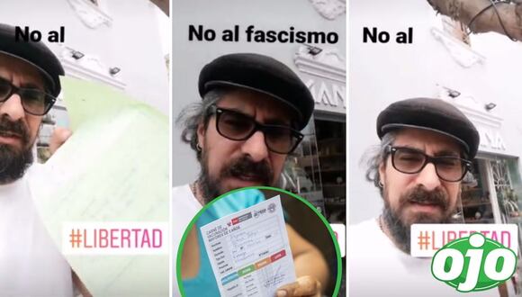 Juan Francisco Escobar en contra de las vacunas | OJO