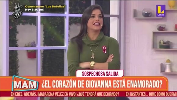 Giovanna Válcarcel comenta sobre su nuevo romance | OJO