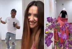 Renzo Schuller sorprendido al ver el nuevo camerino que Rosángela Espinoza pidió para volver a ‘EEG’