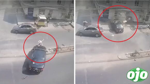 Impactante accidente en Independencia: Mujer es embestida por auto | OJO