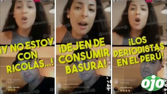 Andrea Luna explota: “No estoy con ‘Ricolas’ y respétenme, soy mujer” | OJO