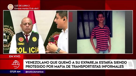 Venezolano que quemó a expareja estaría siendo protegido por mafia de transportistas informales