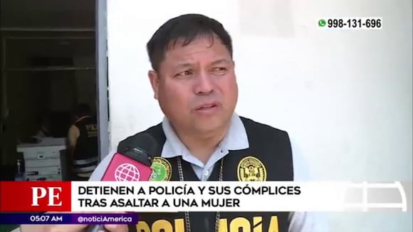 Comas: Capturaron a policía y sus cómplices tras asaltar a una mujer