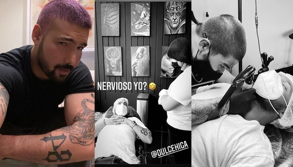 Zona Popular | Ezio Oliva muestra nuevo tatuaje con profundo significado para su vida