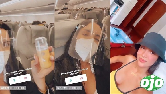 Rosángela Espinoza volvió al Perú tras sus vacaciones en México - diario ojo