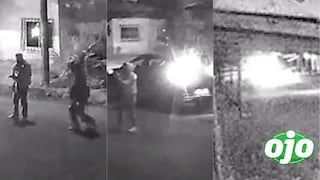 Delincuentes disparan contra casa pero olvidan lanzar granada y auto en el que huían explota en Ecuador