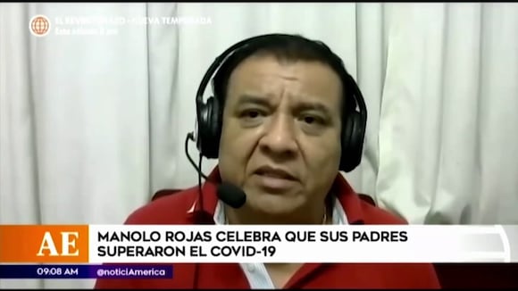 Manolo Rojas: Su mamá de 93 años se recuperó del COVID-19 al igual que su padrastro | OJO