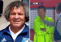 Entrenador de Deportes Tolima sorprende al darle una cachetada sin previo aviso a un miembro de su equipo