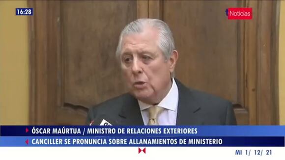 Óscar Maúrtua pide disculpas por incidente en vacunatorio