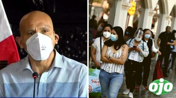 Ministro de Economía y Finanzas, Waldo Mendoza, en conferencia de prensa | OJO