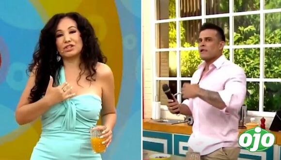 Janet Barboza se la agarra con Christian Domínguez - Ojo