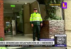Padres piden la orden policial para ingresar a edificio donde estarían sus hijas desaparecidas en Miraflores