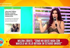 Milena revela que se negó a tener intimidad con Maicelo y él la dejó en Nueva York: “me dejó botada en el hotel”