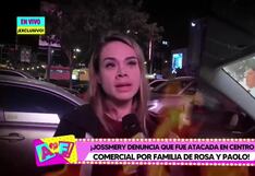 El preciso momento en que Jossmery Toledo es agredida por dos personas del entorno de Paolo Hurtado