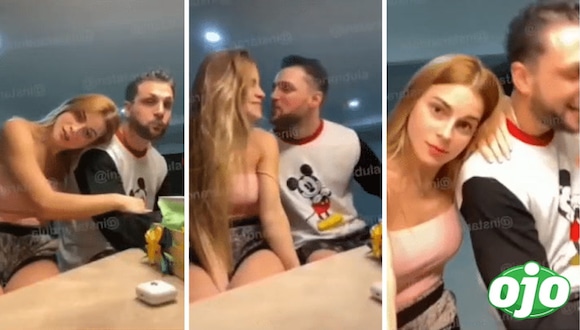 Nicola Porcella se muestra muy cariñoso con Catherine Civiero | ojo