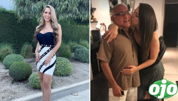 Melissa Klug se pone nostálgica al recordar a su papito | Diario OJO