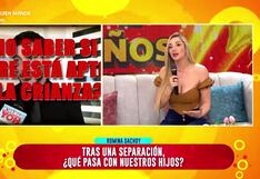 Romina revela con quien se quedan los tres hijos de Jean Paul tras su ruputura: “Hemos pensado todo” (VIDEO)