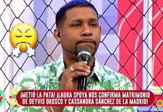 Deyvis Orosco y Cassandra Sánchez se casarán este sábado por civil, según Laura Spoya (VIDEO)