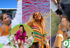 Karime Scander impacta con su belleza durante concierto de Rosalía en el Lollapalooza Chile | VIDEO