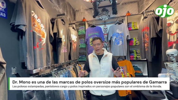 Dr. Mono: La tienda de polos oversize más popular de Gamarra
