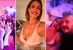 Milett Figueroa y Marcelo Tinelli: Así celebró la pareja la llegada del 2024 en Punta del Este (VIDEO)