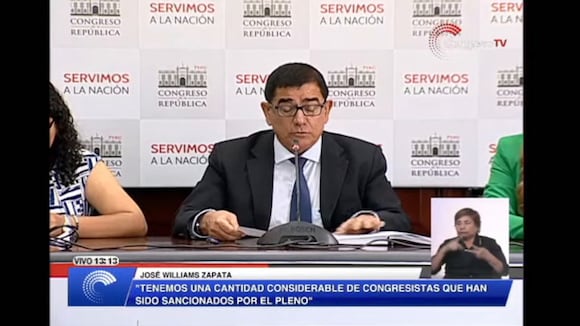 Congreso: Declaraciones de Williams